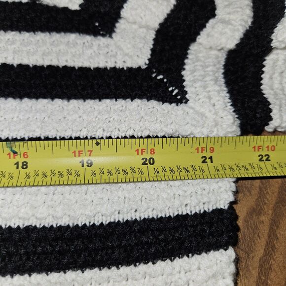 ANRABESS Medium Striped Cardigan Sweater Dressy Casual Classic LS Crew Neck New - Picture 7 of 7